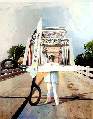 1937 Miami - opening of the Neosho River bridge