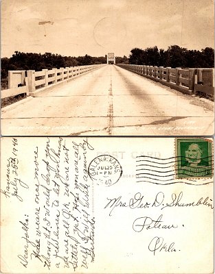 19xx Miami - Bridge over Neosho river