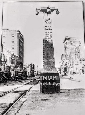 19xx Miami - Ozark Trails marker
