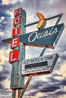 2023 Tulsa - Oasis motel by Robbie Green photography