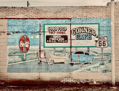 2020 Tulsa - Corner Café Mural