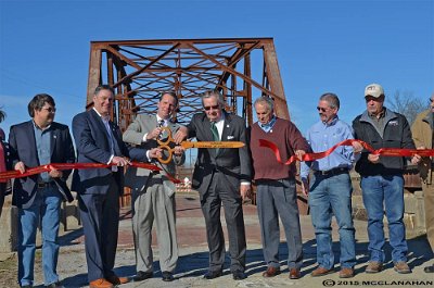 2015-01 Rock creek bridge re-opening by Jerry McClanahan 1