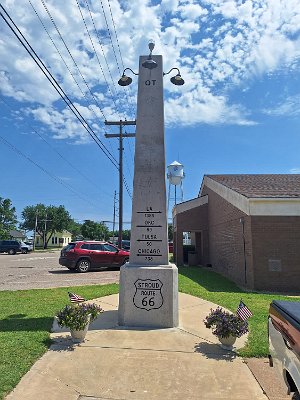 2024 Stroud - Ozark Trail marker by Gabriel Vazquez