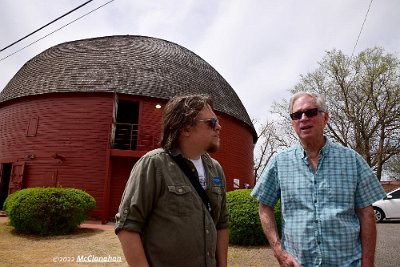 2022-04 Round Barn anniversary party (Rhys Martin and Jim Ross) by Jerry McClanahan