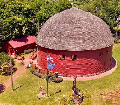 2023-10-25 Round Barn by Sicty6 Droneworks