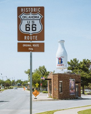 2022-05 OKC - Milk bottle by Brennen Tope