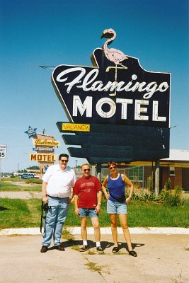 1993-09 OKC- Flamingo motel by Sjef van Eijk