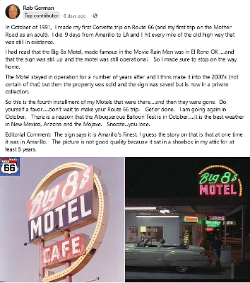 1991-10 El Reno - Big 8S motel by Rob German