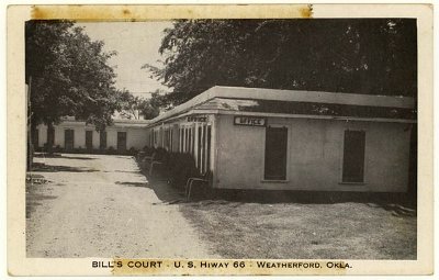 19xx Weatherford - Bill's motel 1