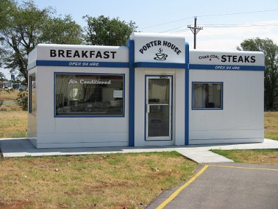 2023 Weatherford - Valentine Diner by Darel Maden