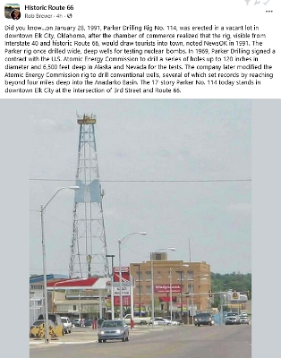 201x Elk City - Drilling rig no 114