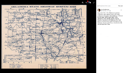 1925 Oklahoma State Highway System