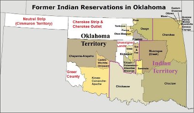 Oklahoma indian reservations