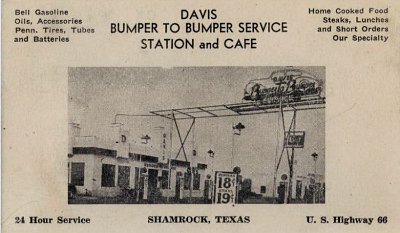 19xx Shamrock - Davis bumper to bumper service