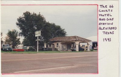 1991 Alanreed - 66 Courts Motel and Gas station
