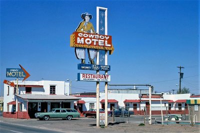 197x Amarillo - Cowboy motel