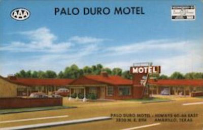 19xx Amarilo - Palo Duro motel by John Waltz