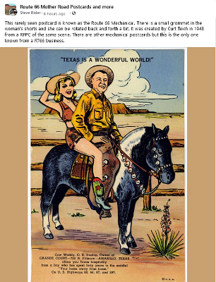 194x Texas postcard