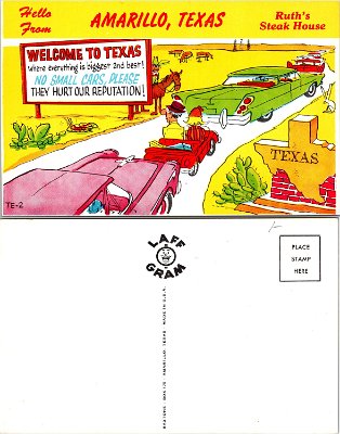 19xx Texas postcard