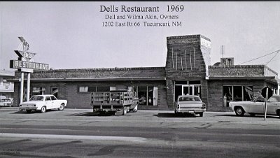 1969 Tucumcari - Dell's restaurant