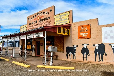 2022-07 Tucumcari - Watson's Barbecue and Tucumcari Ranch Supply by Elmer Teodoro 1