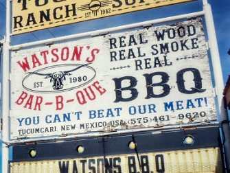 Watson's Barbecue and Tucumcari Ranch Supply