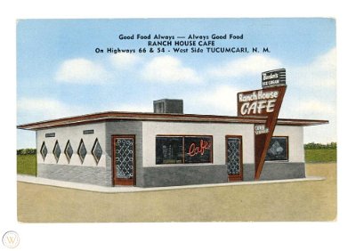 19xx Tucumcari - Ranch house cafe