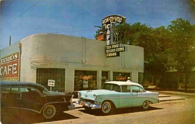 195x Tucumcari - Ron-Dy-Voo Cafe, 312 East Route 66 Boulevard