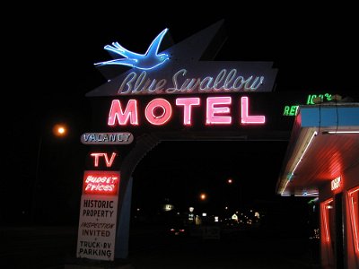 200x Tucumcari - The Blue Swallow by Tony Craig