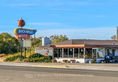 201x Tucumcari - Buckaroo motel by Elmer Teodoro