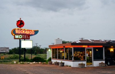 2021 Tucumcari - Buckaroo motel by John Waltz