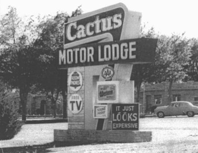 1960 Tucumcari - Cactus Motor Lodge