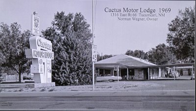 1969 Tucumcari - Cactus Motor lodge