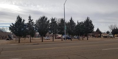 2021-01 Tucumcari - Cactus Lodge - demolition begins 1