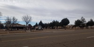 2021-01 Tucumcari - Cactus Lodge - demolition begins 2