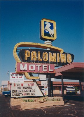 1999 Tucumcari - Palomino hotel by Charles Doran