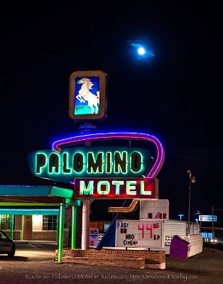 2022 Tucumcari - Palomino hotel by Jax Welborn 2