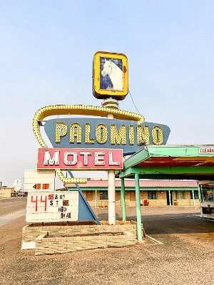 2022-05 Tucumcari - Palomino motel by Ashley Ragland