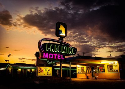 202x Tucumcari - Palomino Motel by Connie Loveland