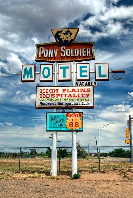 2023 Tucumcari - Pony Soldier motel by David Bales