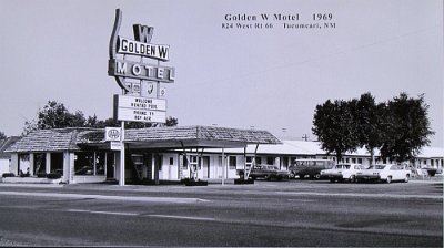 1969 Tucumcari - Golden W motel