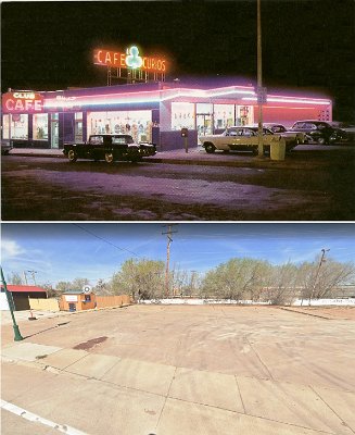 Santa Rosa then and now - Club cafe