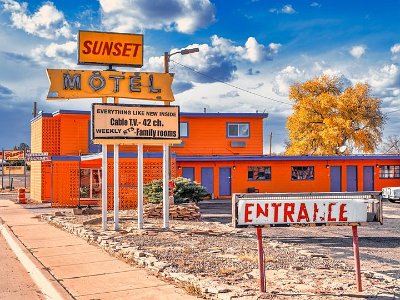 2023 Santa Rosa - Sunset motel by Robbie Green photography