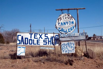 2023 Santa Rosa - Tex's saddle shop by David Bales