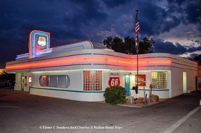 2021 Route66 diner by Elmer Teodoro