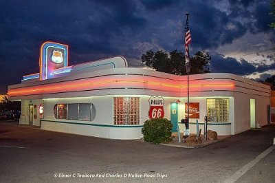 202x ABQ - Route66 diner by Elmer Teodoro