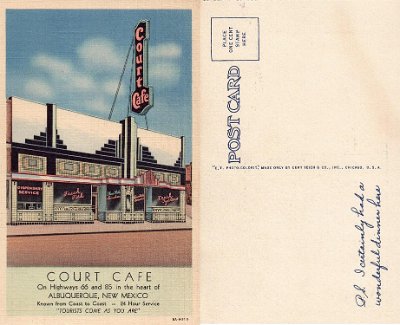 1929 ABQ - Court cafe