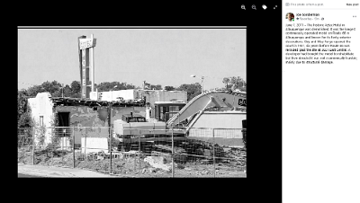 2011 ABQ - Aztec being demolished