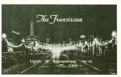 1934-35 ABQ - Franciscan hotel