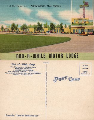 19xx ABQ - Nod-a-While motor lodge 2